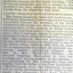 EmmaG Emma Glasscock's prosecution | Herts & Essex Observer, Jun 1917