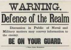 Cyclists and the Defence of the Realm Act