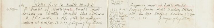 Notes lost in Cattle Market
