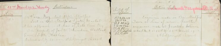 Pinc-Nez lost, Bishop's Stortford