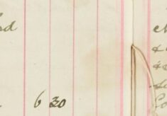 Inspected Sale books Of Mr H O Lee and H Sparrow Re Arms and Ammunitions