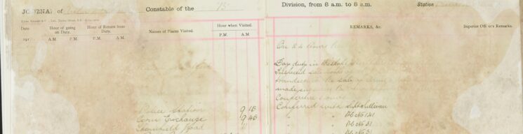 Inspected sale books of Mr H O Lee, H Sparrow and F Handscombe re sale of arms and ammunition (Incomplete - damage)