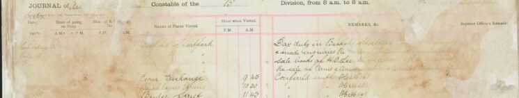 Inspected the Sale Books of Mr O H Lee, H Sparrow, and F Handscombe re the Sale Of Arms and Ammunitions