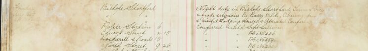 Made enquiries re Harry White, Absentee from R.G.A.