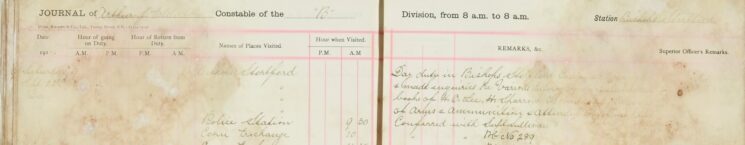 Inspected the Sale Books of Mr O H Lee, H Sparrow, and F Handscombe re the Sale Of Arms and Ammunitions