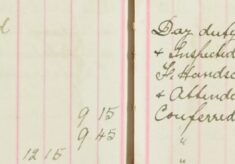 Inspected the Sale Books of Mr O H Lee, H Sparrow, and F Handscombe and F Sell re the Sale Of Arms and Ammunitions