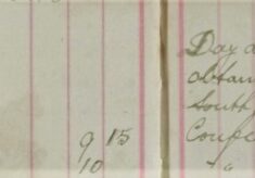 Obtained billets for 10 men, Sherwood Rangers in Southmill Road