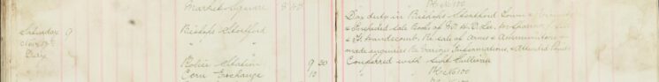Inspected the Sale Books of Mr O H Lee, H Sparrow, F Sell and F Handscombe re the Sale of Arms and Ammunitions