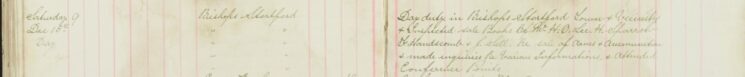 Inspected the Sale Books of Mr O H Lee, H Sparrow, F Handscombe and F Sell re the Sale of Arms and Ammunitions