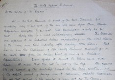 Frederic Osborn letter