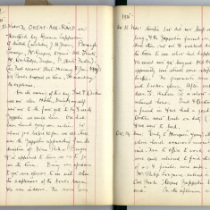 Gasper diary, Great Air Raid Oct 1915 page 1 Diary of Norman Gasper, Oct1915 | Privately Held