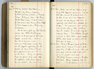 Diary of Norman Gasper, Oct1915  | Privately Held