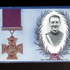 image 019 Commemorative postcard, William Leefe-Robinson VC 1916 | BSM 611