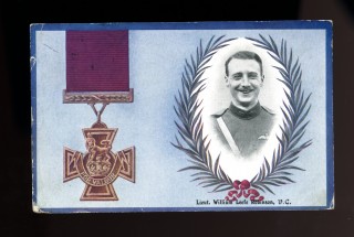 Commemorative postcard, William Leefe-Robinson VC 1916 | BSM 611