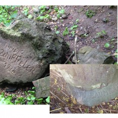 Graffiti by German PoWs, Foxdells Farm, Bishops Stortford | Digital images from Bishops Stortford Museum Collection