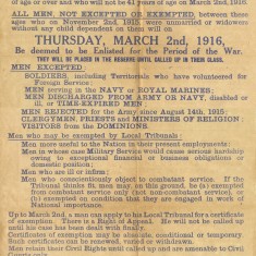 Military Service Act poster UDC4.68 Military Service Act poster | HALS Ref UDC4/68