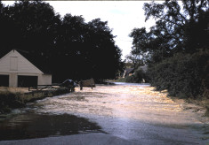 Flooding in the Lea Valley, 1968