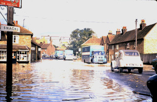 Flooding in the Lea Valley, 1968