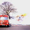 Amwell Crossroads lorry fire
