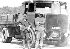 Noisy steam lorry