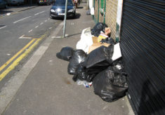 Only human - footpath obstruction at Ware