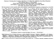 Hertford County Constabulary 1914