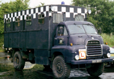 Bedford RL And Land Rover Forward Command Vehicles