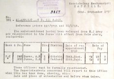 Jones, Horace Burgess, 300, Police Constable.
