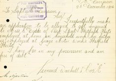 Wackett, Leonard, 115, Police Constable.