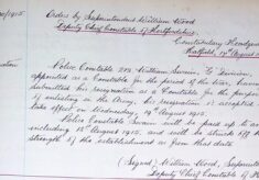 Swain, William, 148 and 212, Police Constable.