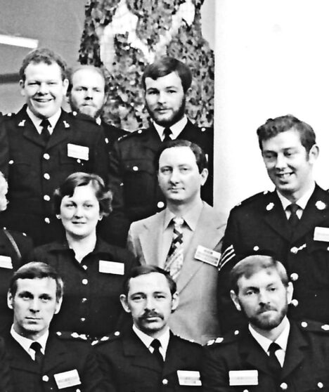 Insp Tony Buchanan (who later transferred to the Met) is on the extreme right of the second row back.  | Ivan Judd