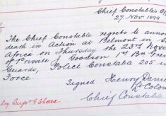 Goodson, Joseph, 205, Police Constable.