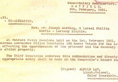 Watson, Harry, 123, Police Constable.