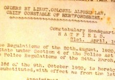 Conditions Of Service In 1922