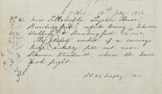 Lost carriage lamp