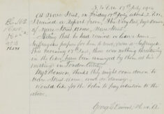 Suffragette letters received