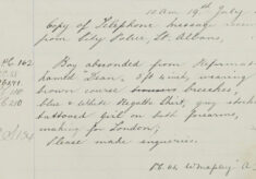Boy absconded from Reformatory