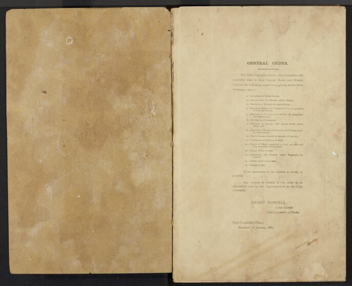 Pages 000c - General order