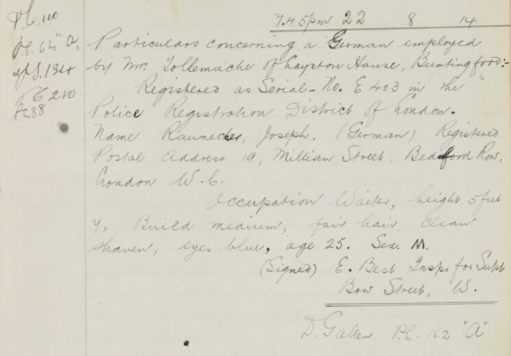 Details Of German Alien