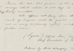 Orders Regarding Annual Leave And Rest Days Continued