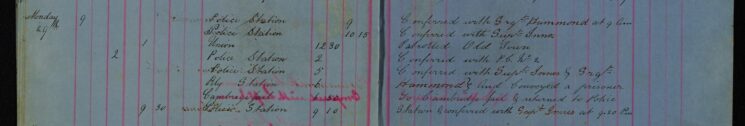 Accompanied prisoner to Cambridge jail