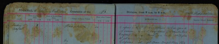 Summons against George Askew of Loughton