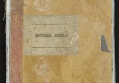 Officers' Journal; Frederick William Houghton PC 156 and Fred Burrows PC 57