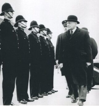 Honour Guard at the opening of Oxhey Police Station 1953 | Eric Afford