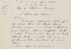 Theft Of Overcoats