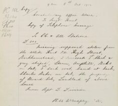 Theft Of Overcoats