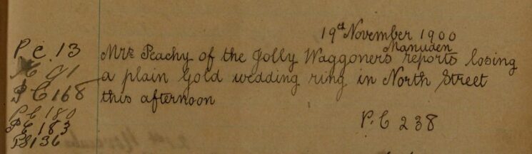 Lost Wedding Ring
