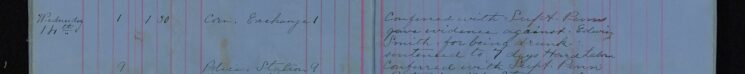 Gave Evidence Against Edwin Smith
