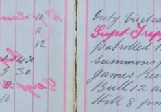Served summons on George Thurgood, James Reed, George Bull and Albert Bull