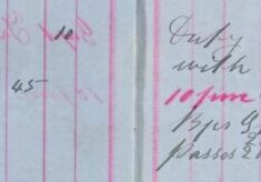 Conveyed prisoner Joseph Salmon to Cambridge Goal